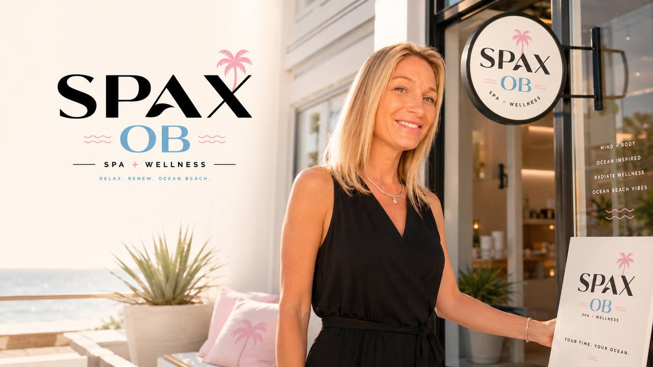 SPA X OB storefront in Ocean Beach